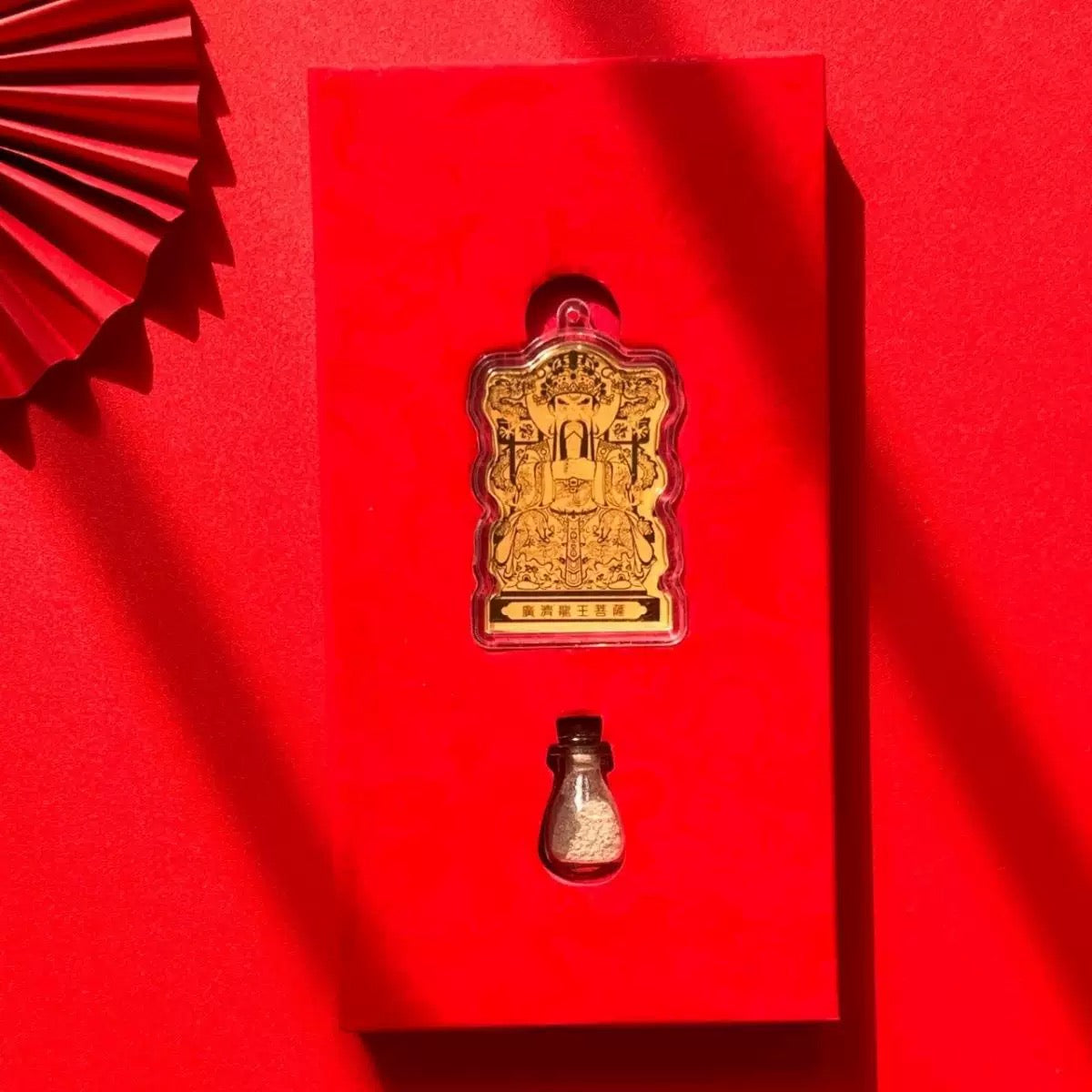 24K Gold Lucky Amulet for Prosperity and Protection
